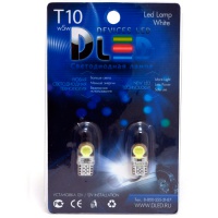 Автомобильная светодиодная лампа T10 - W5W - 2 HP 1W (2шт.)